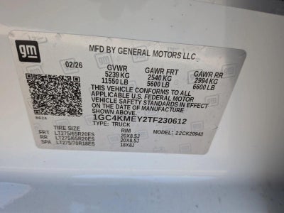 2026 Chevrolet Silverado 2500 HD Custom