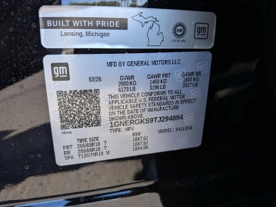 2026 Chevrolet Traverse LT