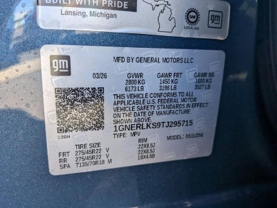 2026 Chevrolet Traverse RS