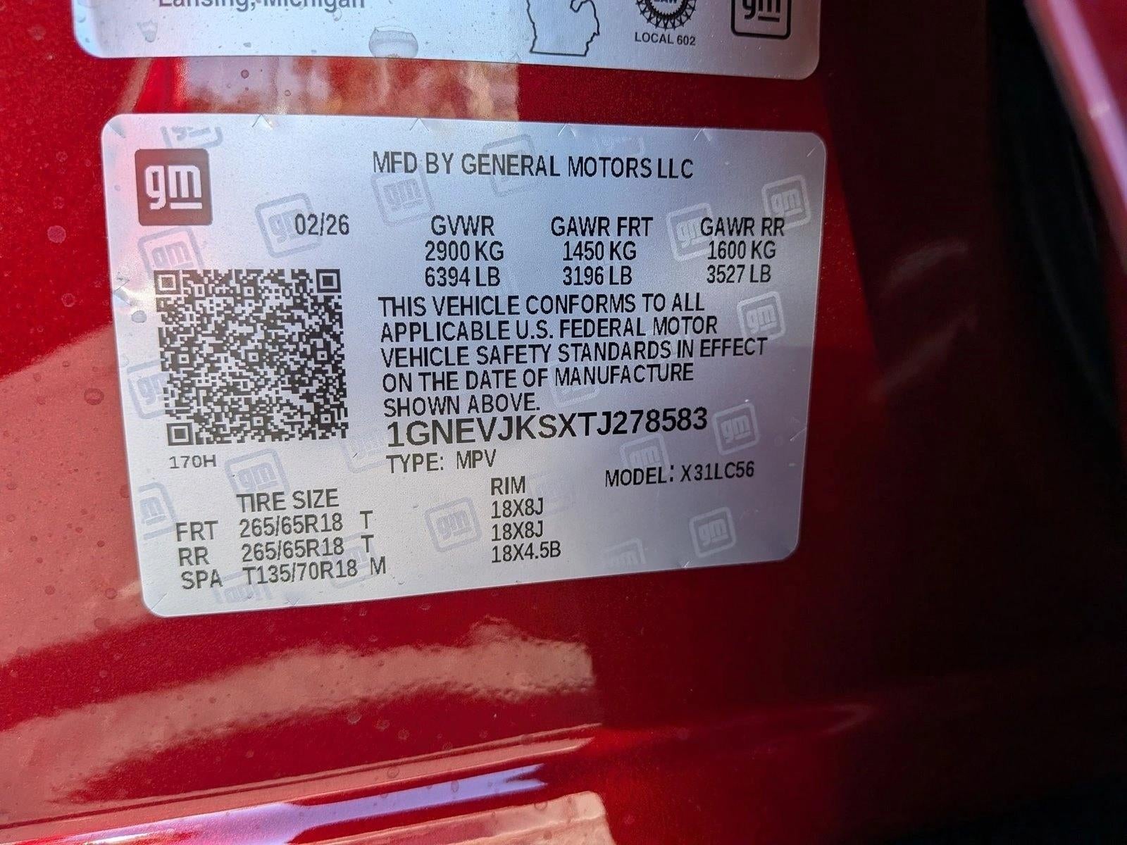 2026 Chevrolet Traverse Z71