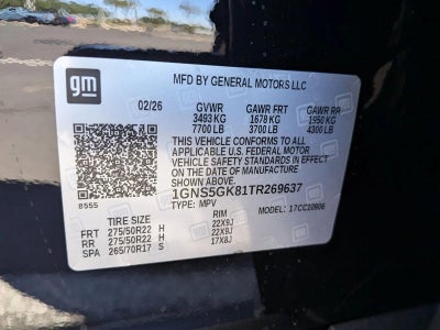 2026 Chevrolet Suburban High Country