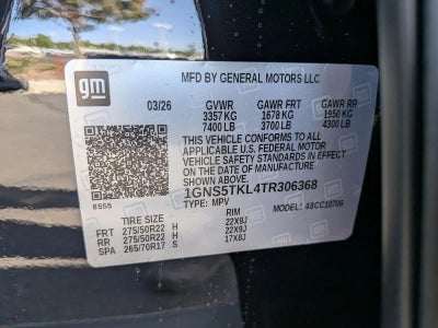 2026 Chevrolet Tahoe High Country