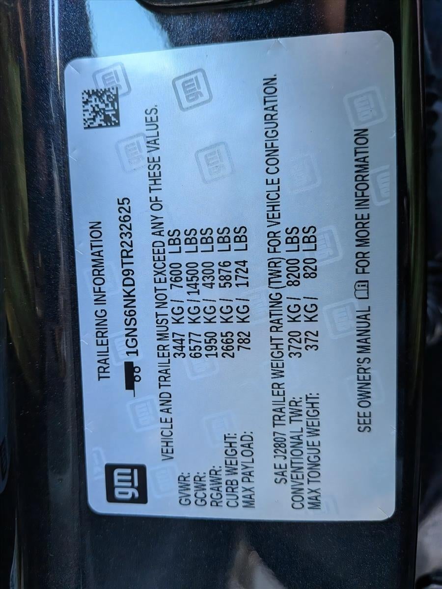 2026 Chevrolet Tahoe LT