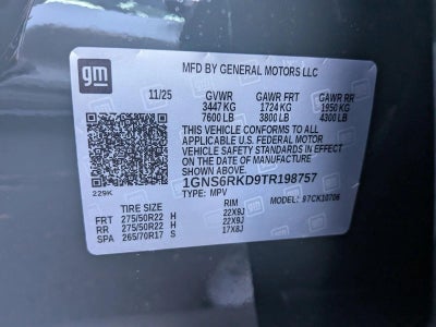 2026 Chevrolet Tahoe RST