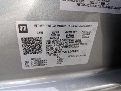 2026 Chevrolet Silverado 2500 HD LT