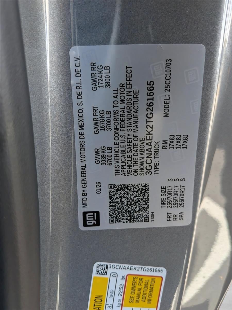 2026 Chevrolet Silverado 1500 WT