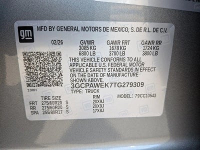 2026 Chevrolet Silverado 1500 RST