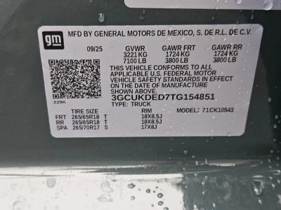 2026 Chevrolet Silverado 1500 LT