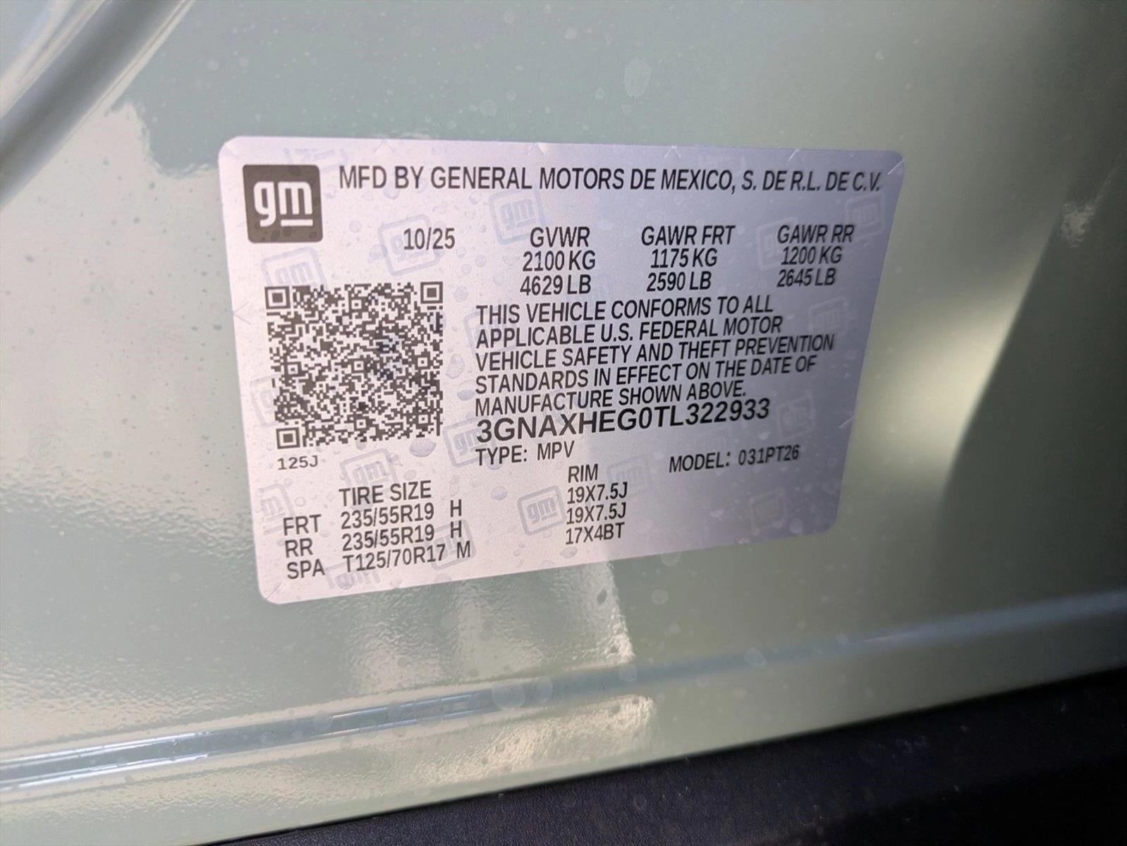 2026 Chevrolet Equinox LT