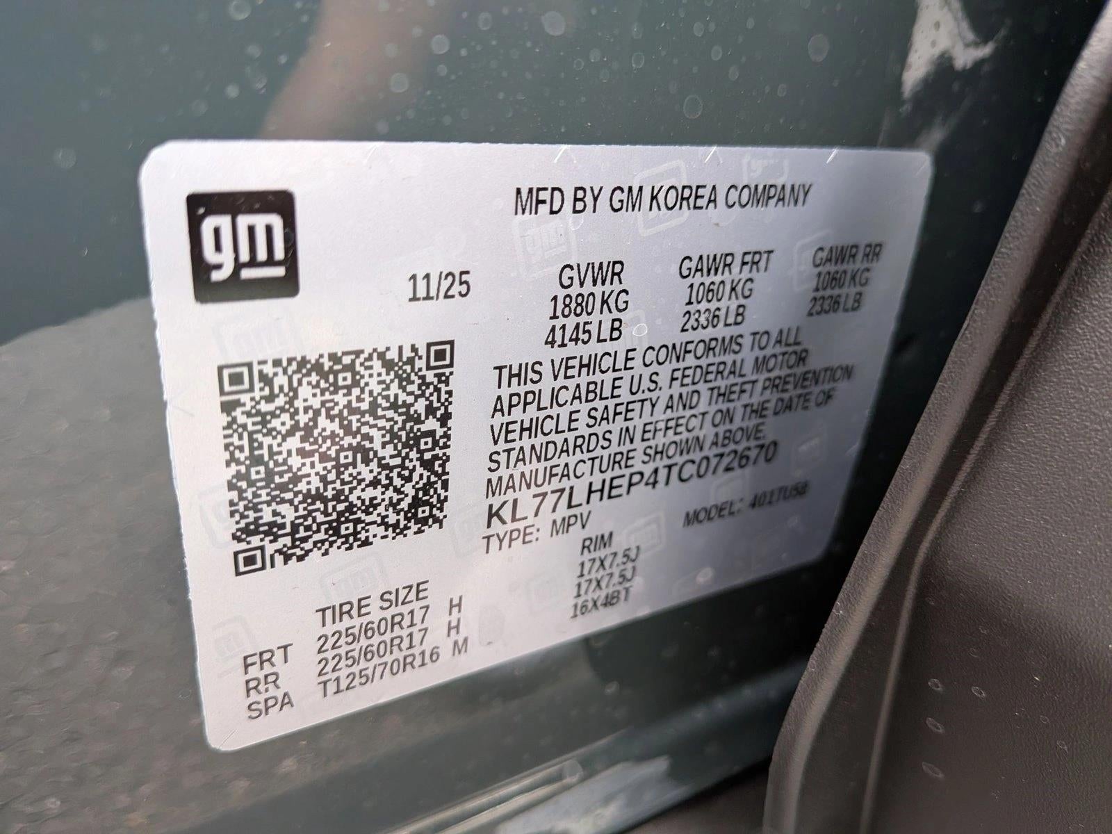 2026 Chevrolet Trax LT