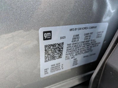 2026 Chevrolet Trax 2RS