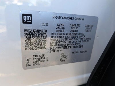 2026 Chevrolet Trailblazer LT