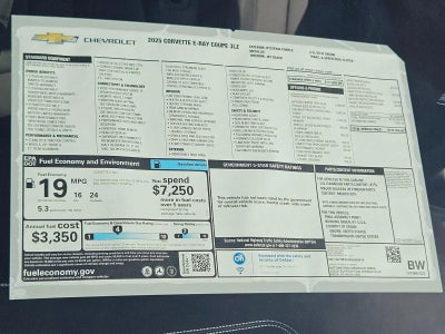 2025 Chevrolet Corvette E-Ray 3LZ