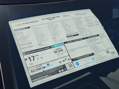 2027 Chevrolet Corvette Grand Sport 3LT