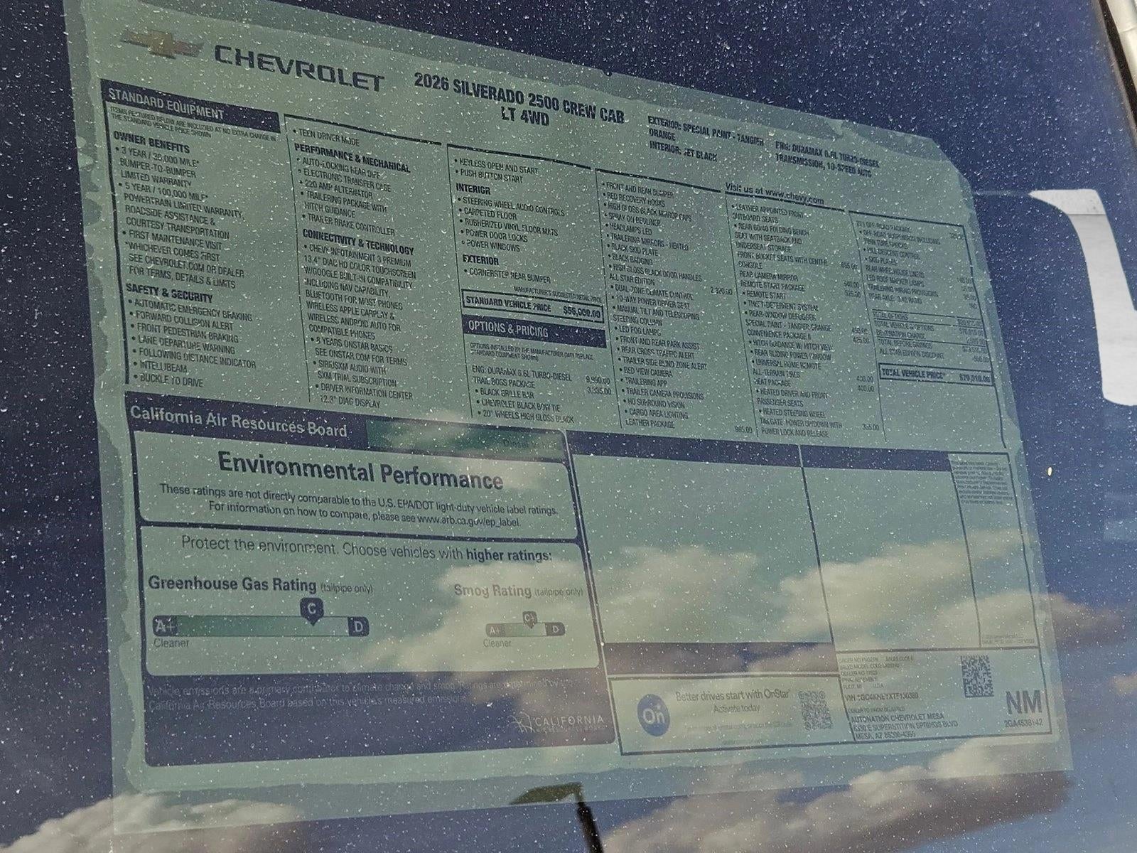 2026 Chevrolet Silverado 2500 HD LT