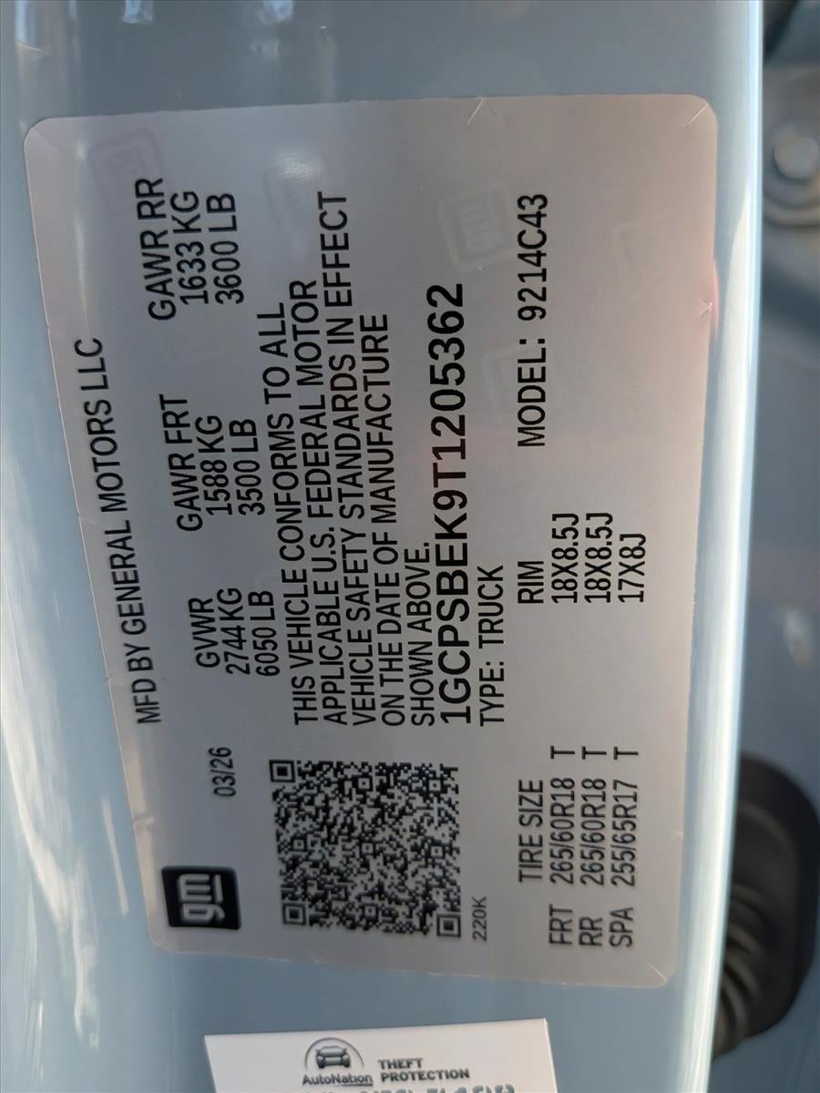 2026 Chevrolet Colorado WT