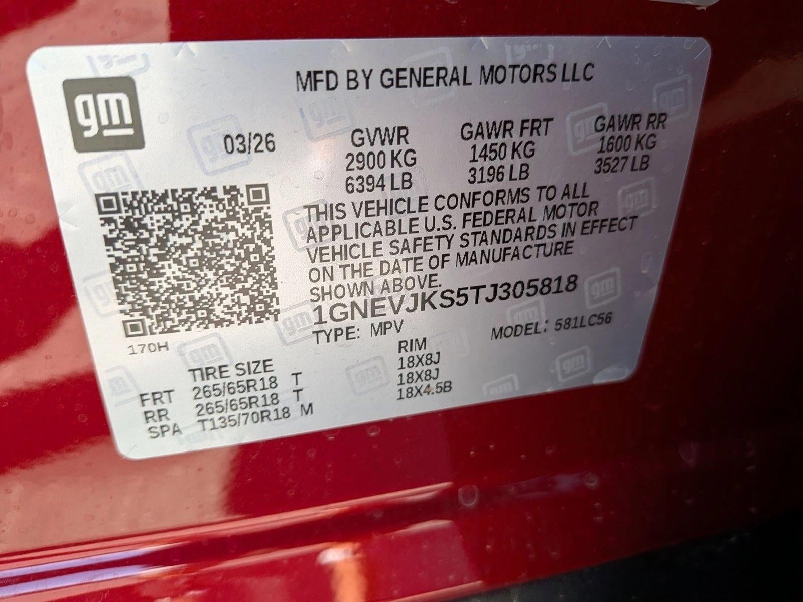 2026 Chevrolet Traverse Z71