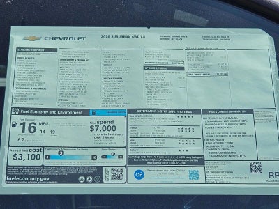 2026 Chevrolet Suburban LS