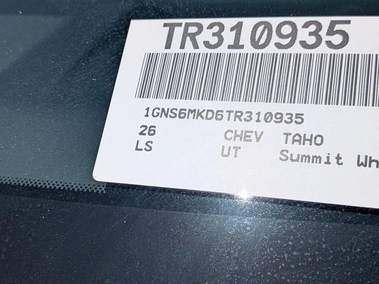 2026 Chevrolet Tahoe LS