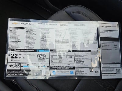 2026 Chevrolet Tahoe High Country