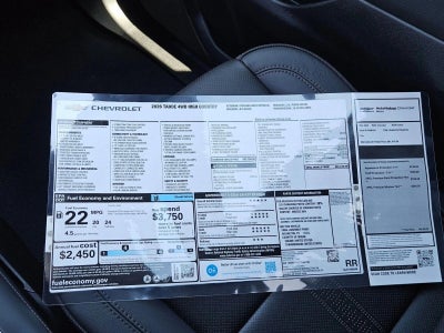 2026 Chevrolet Tahoe High Country