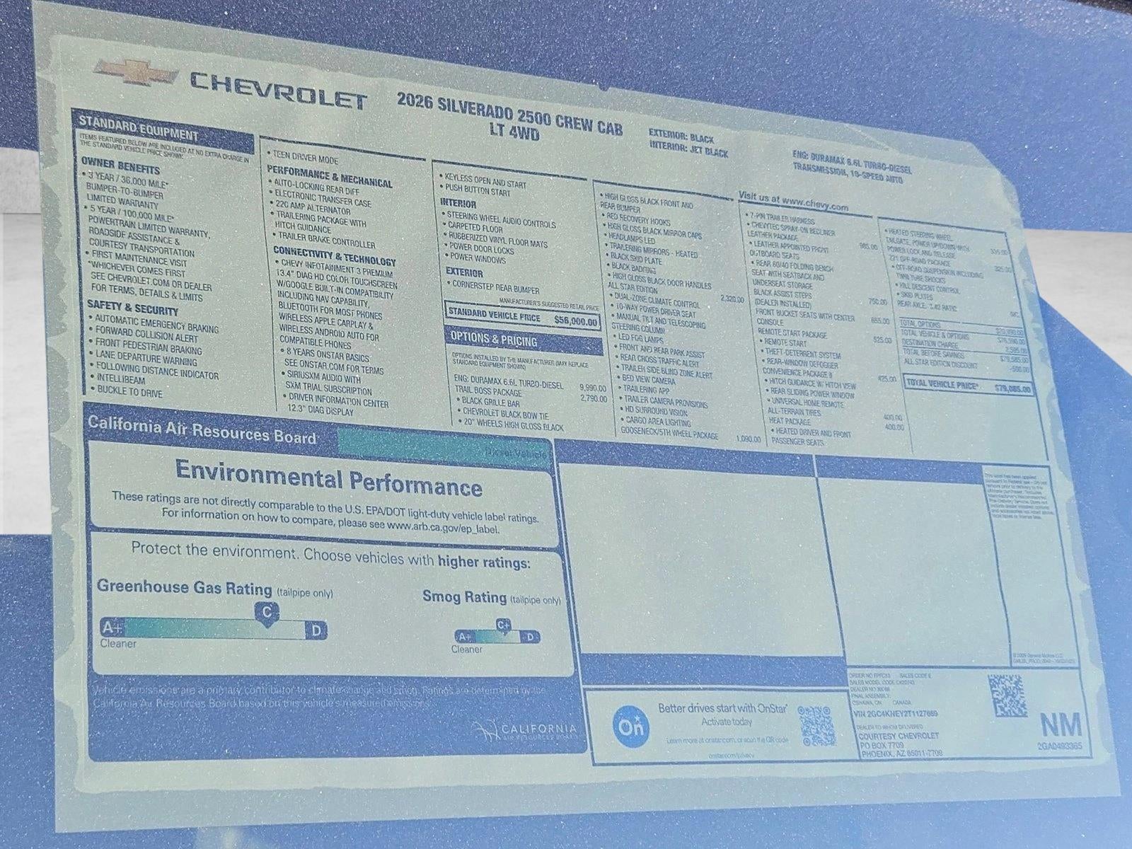 2026 Chevrolet Silverado 2500 HD LT