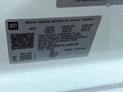 2026 Chevrolet Silverado 1500 LT