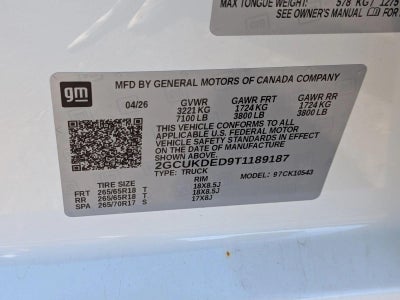 2026 Chevrolet Silverado 1500 LT