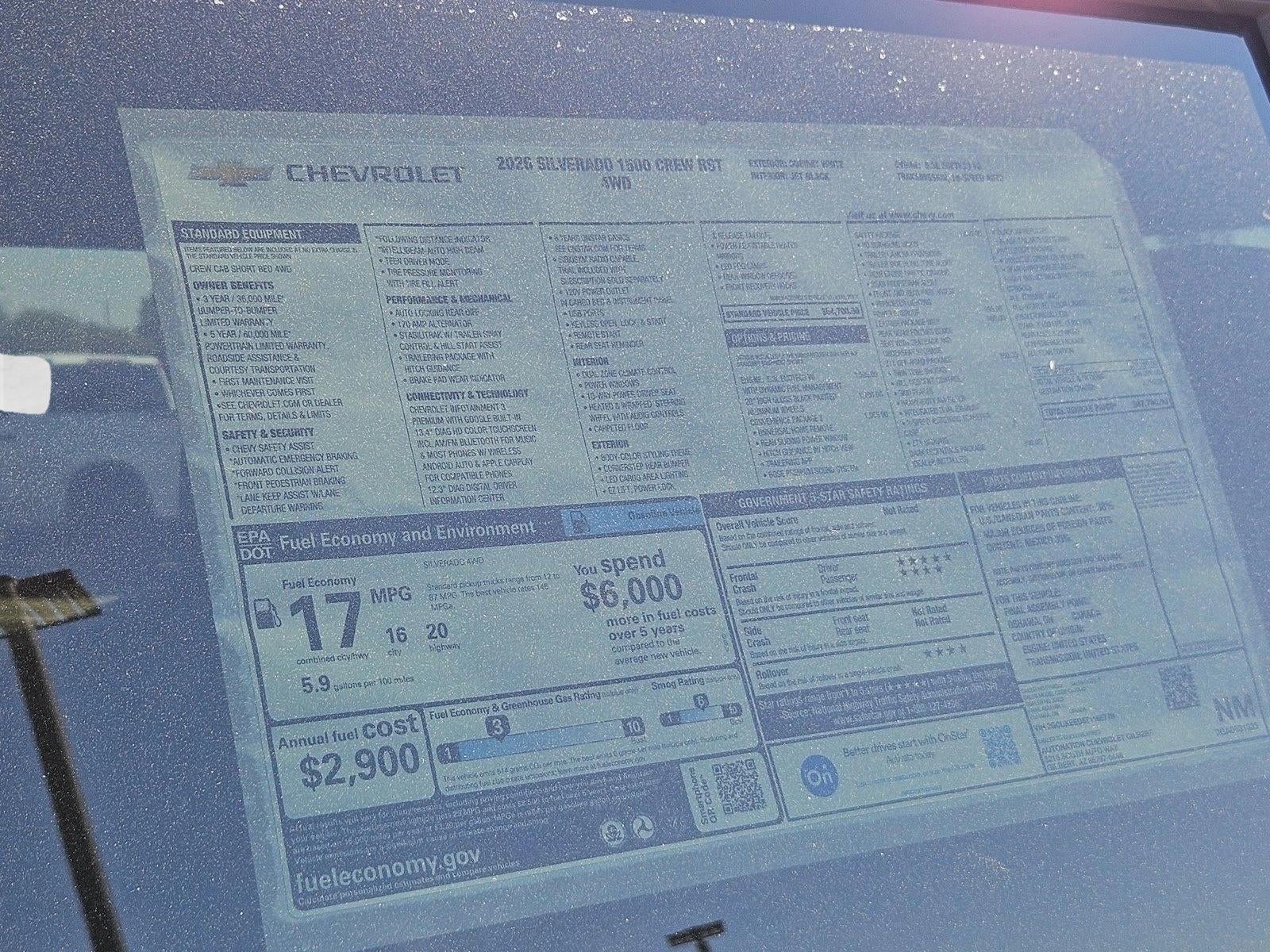 2026 Chevrolet Silverado 1500 RST