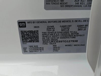 2026 Chevrolet Silverado 1500 Custom Trail Boss