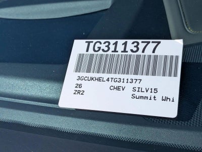 2026 Chevrolet Silverado 1500 ZR2