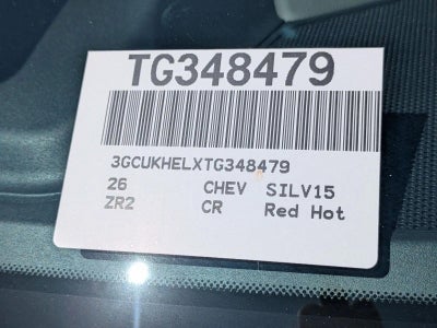2026 Chevrolet Silverado 1500 ZR2