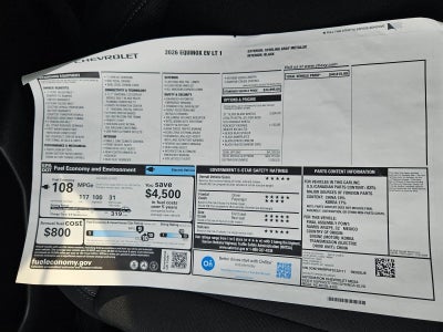 2026 Chevrolet Equinox EV LT
