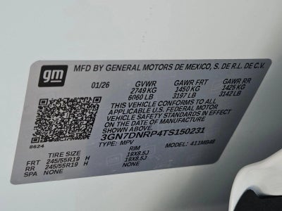 2026 Chevrolet Equinox EV LT