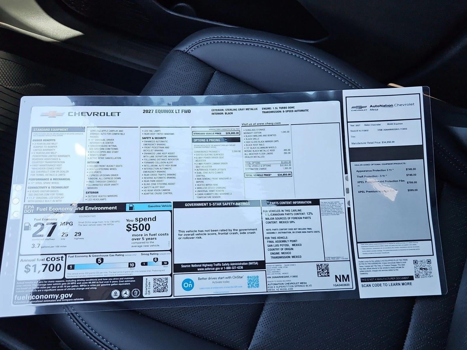 2027 Chevrolet Equinox LT