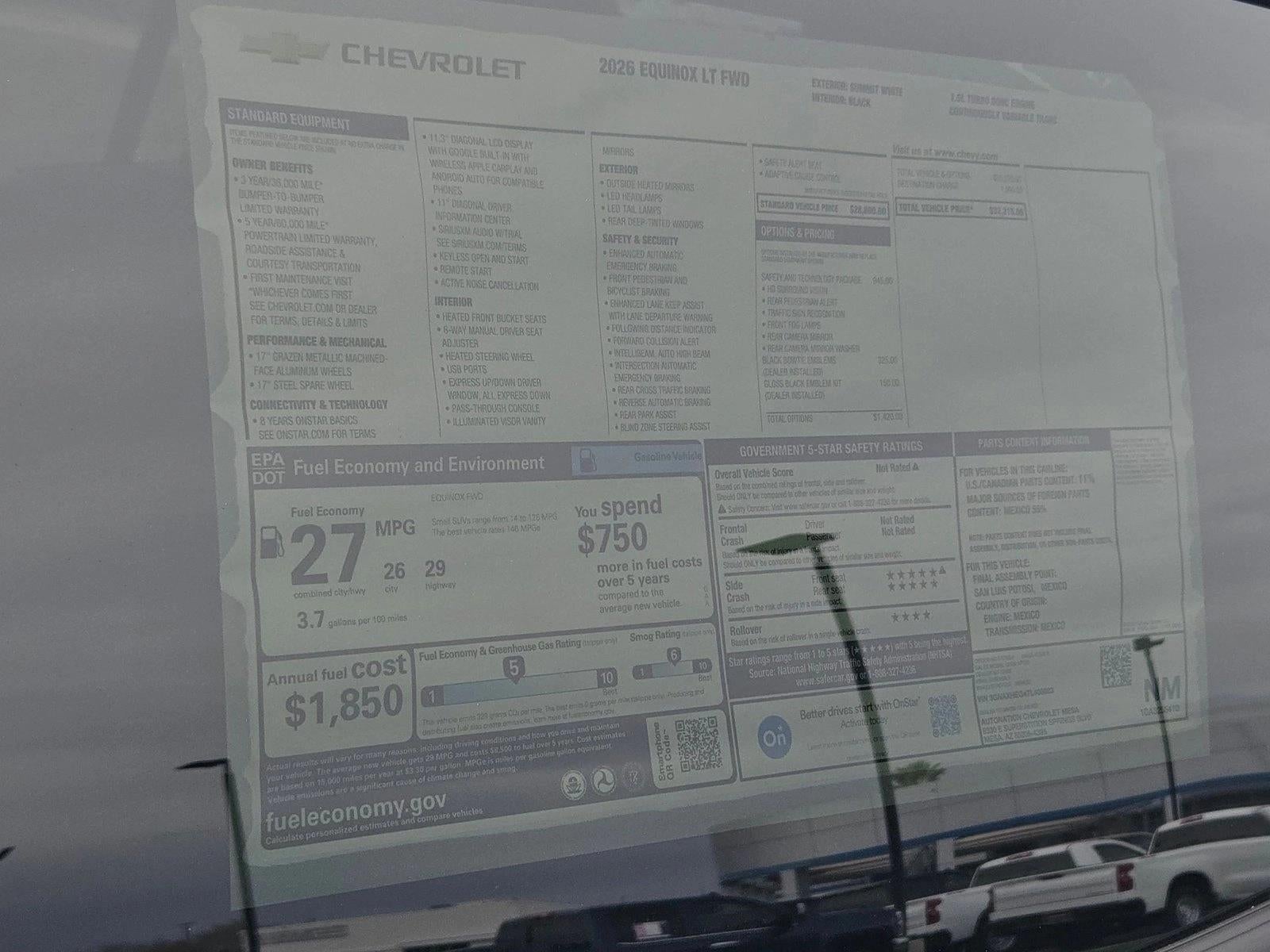 2026 Chevrolet Equinox LT