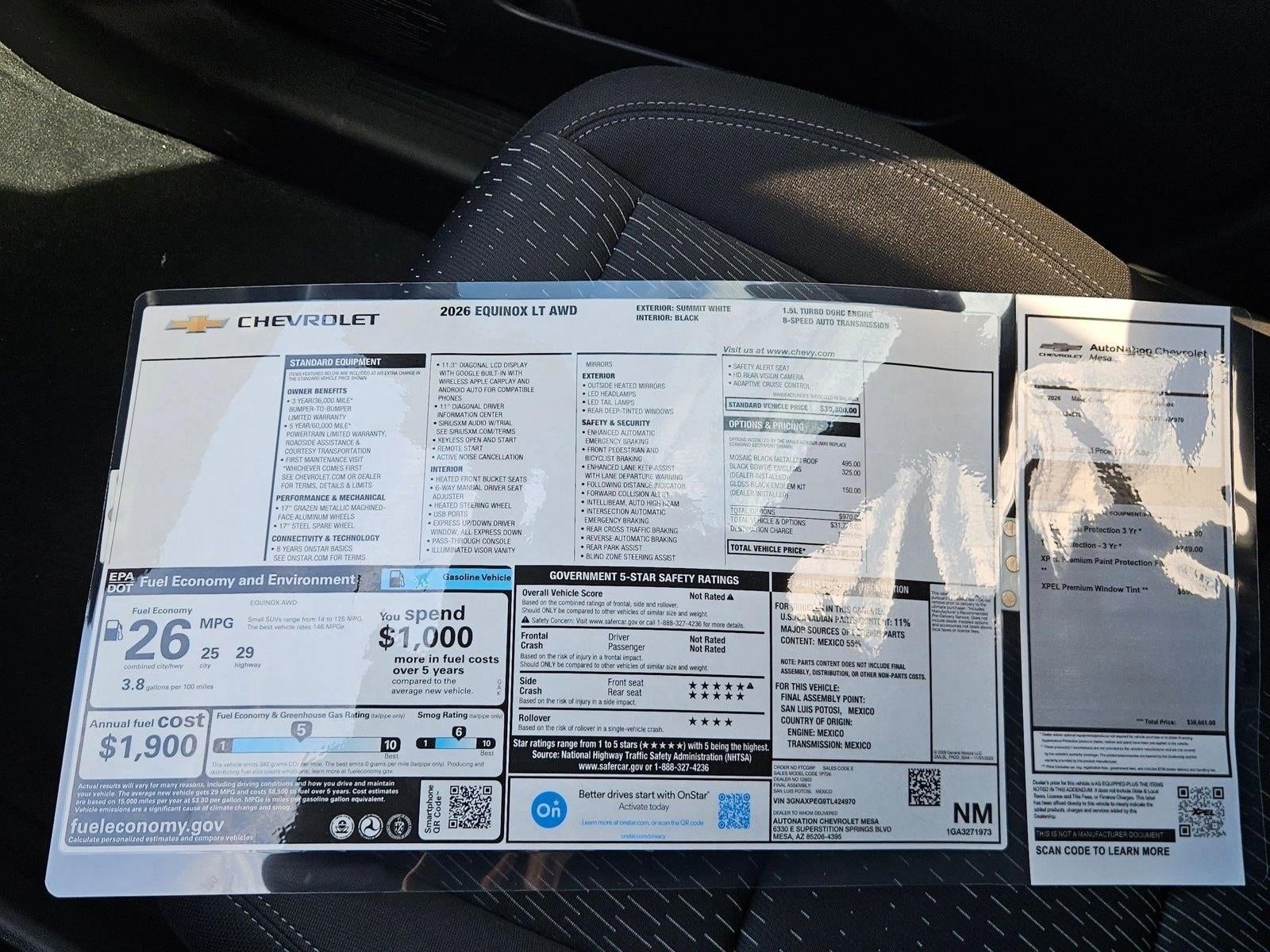 2026 Chevrolet Equinox LT