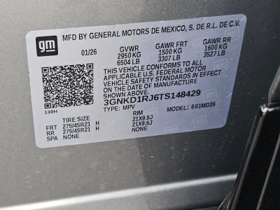 2026 Chevrolet Blazer EV RS