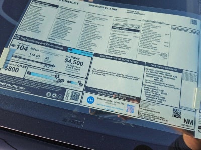 2026 Chevrolet Blazer EV LT