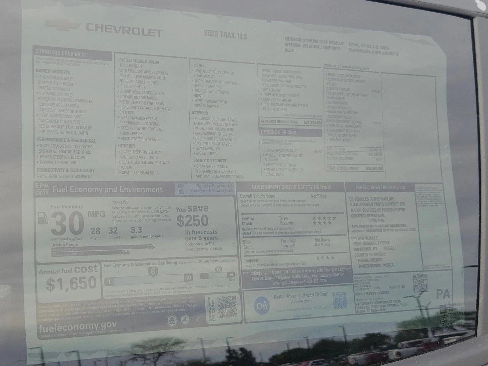 2026 Chevrolet Trax LS