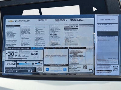 2026 Chevrolet Trax 2RS