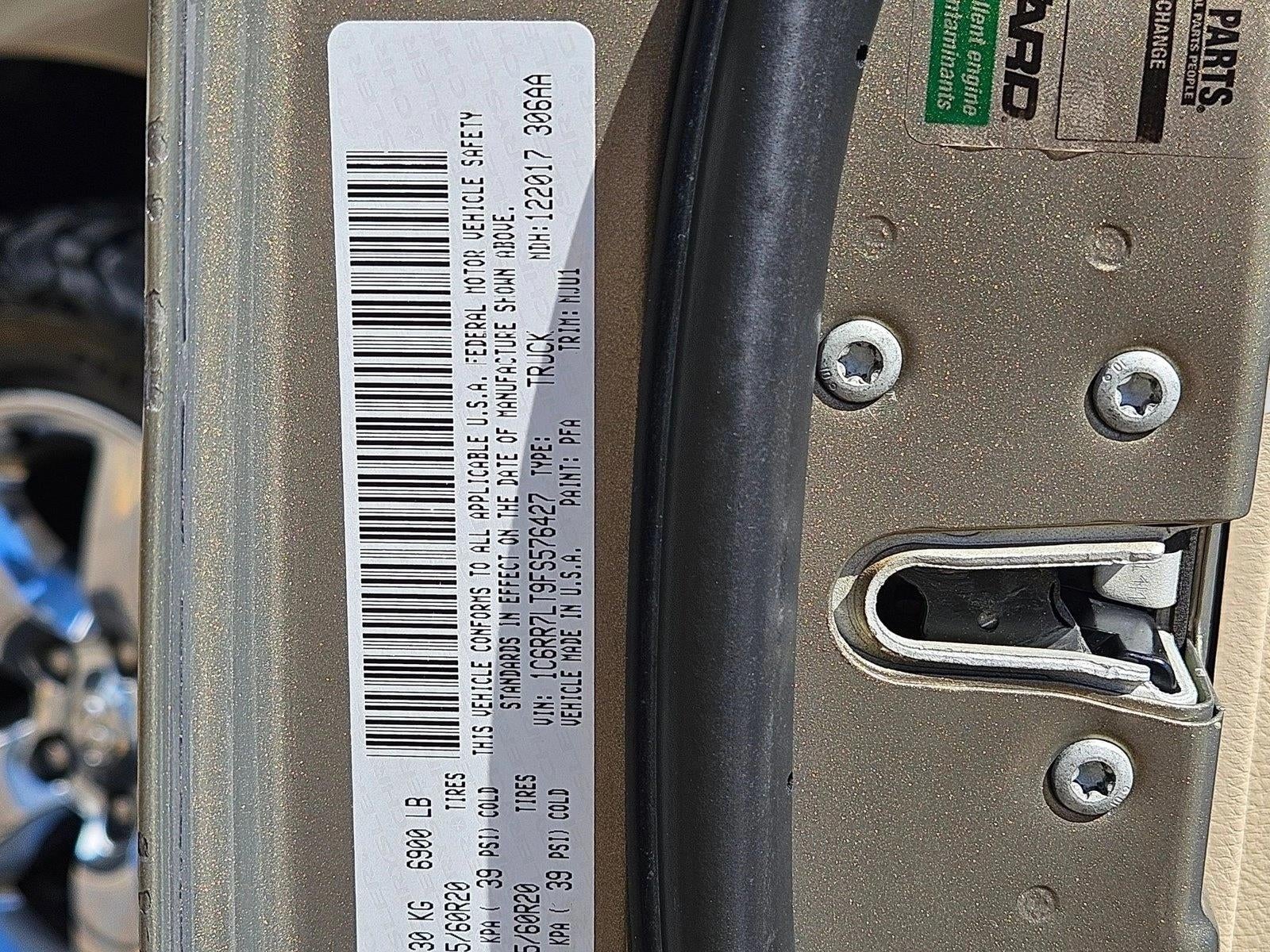 2015 RAM 1500 Big Horn