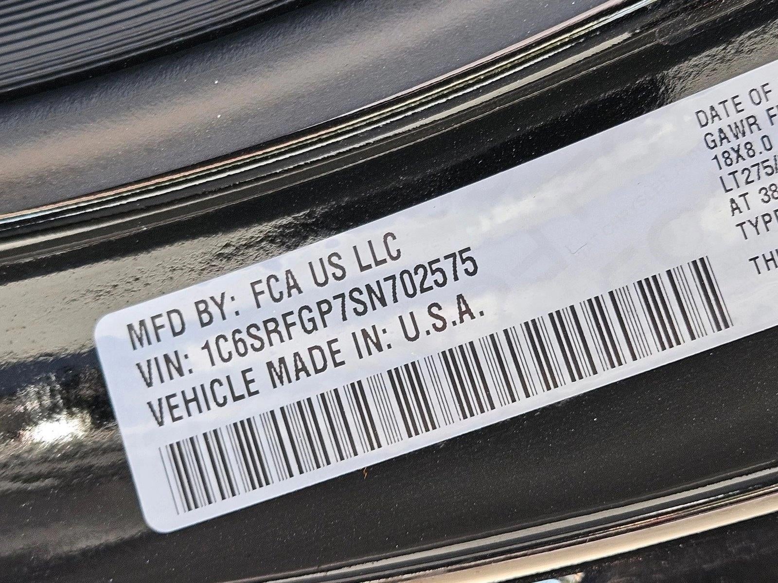 2025 RAM 1500 Warlock