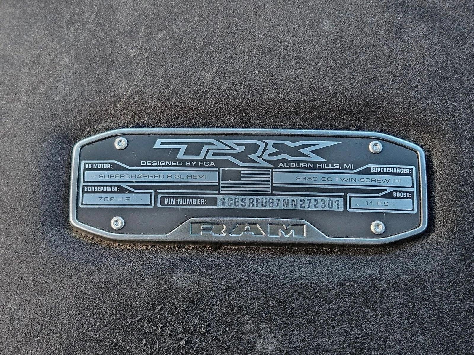 2022 RAM 1500 TRX