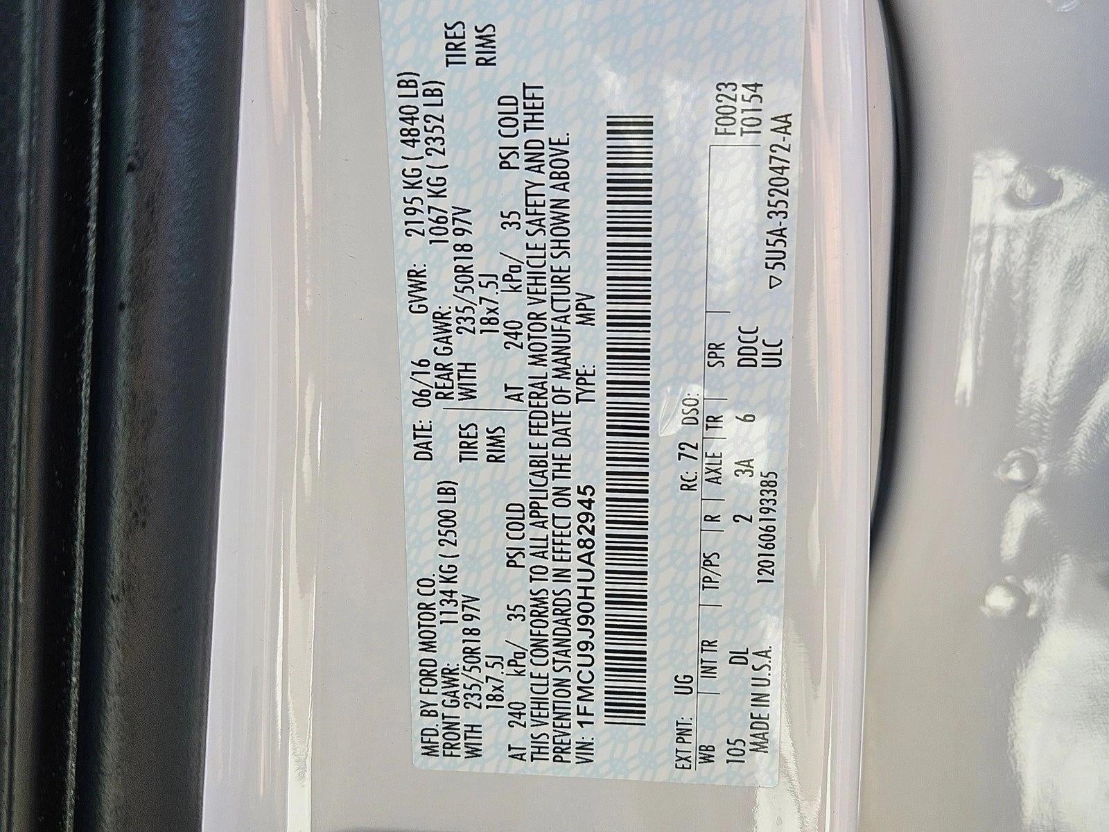 2017 Ford Escape Titanium