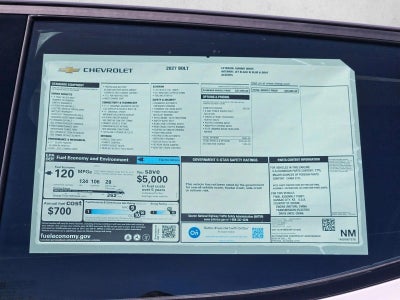 2027 Chevrolet Bolt LT