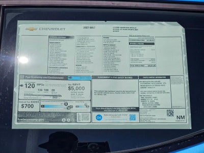 2027 Chevrolet Bolt LT