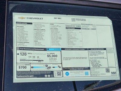 2027 Chevrolet Bolt LT
