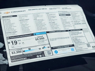 2026 Chevrolet Corvette E-Ray 2LZ