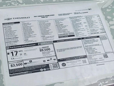 2027 Chevrolet Corvette Grand Sport 3LT